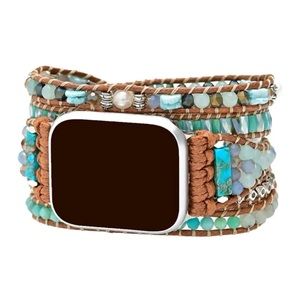 Stone Beaded Apple Watch watchband